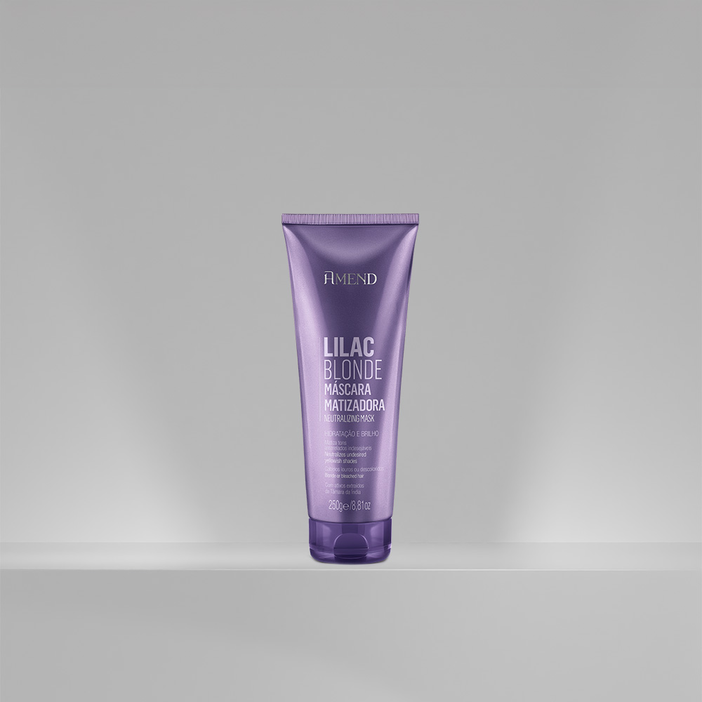 Máscara Matizadora Amend Lilac Blonde 250g